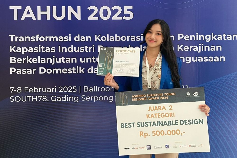 Bikin Bangga! Mahasiswa Esa Unggul Raih Young Furniture Designer Award 2024