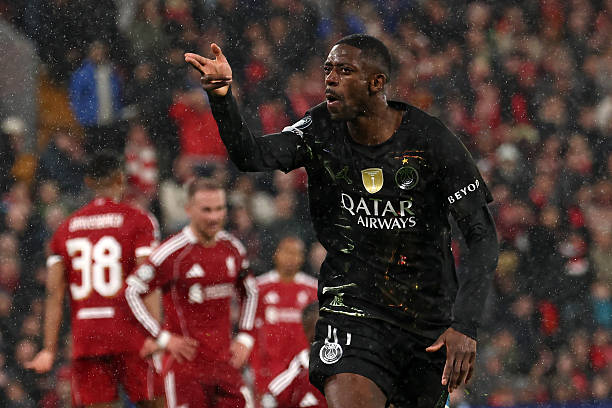 Liverpool vs PSG 0-2 (Agg. 0-4), Ousmane Dembele Jadi Mimpi Buruk The Reds