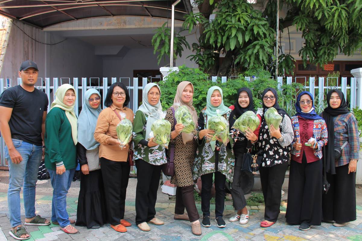 Pemkot Surabaya Kembangkan Kampung Sayur di 31 Kecamatan, Ditanam Dengan Metode Hudroponik