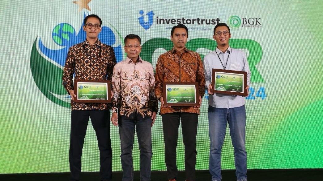 Luar Biasa, Pelindo Raih Tiga Penghargaan di CSR Awards 2024