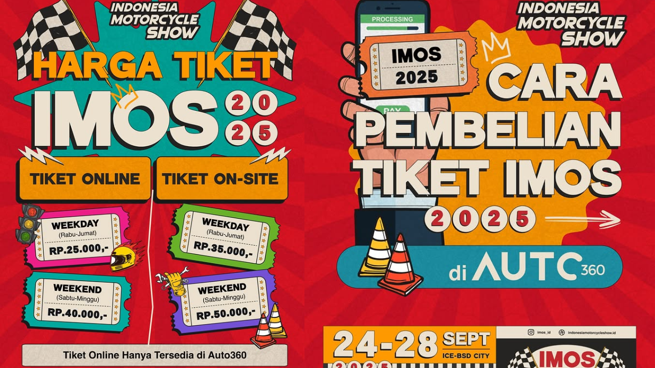 Harga dan Cara Beli Tiket IMOS 2025, Mulai Rp25 Ribu