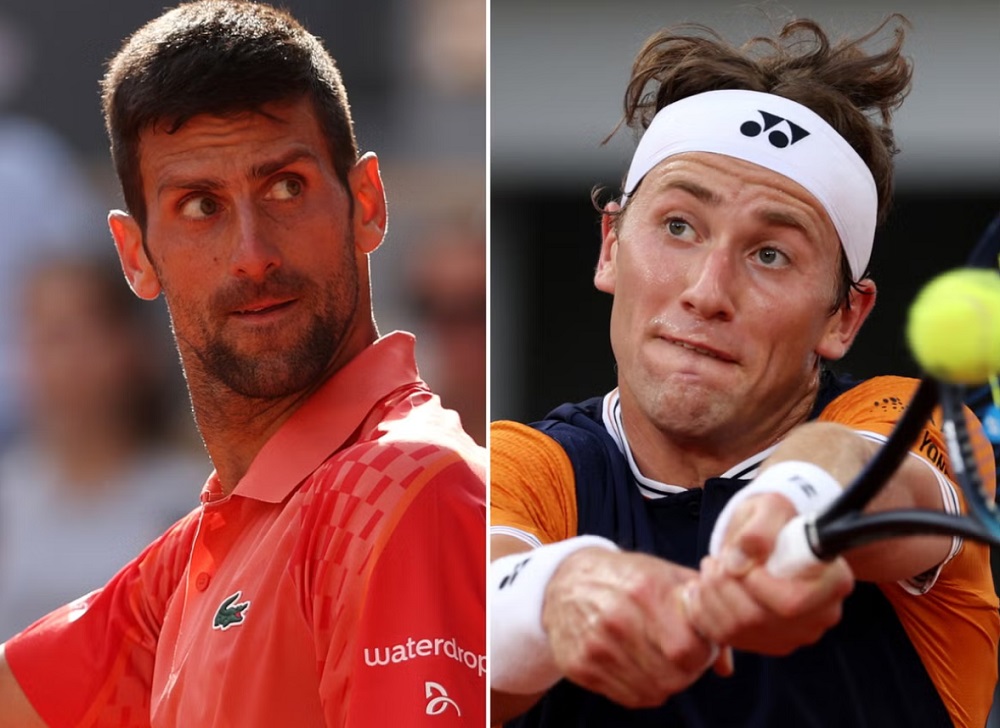 Novak Djokovic dan Ancaman Celana Kolor Casper Ruud di Final Roland Garros 2023 