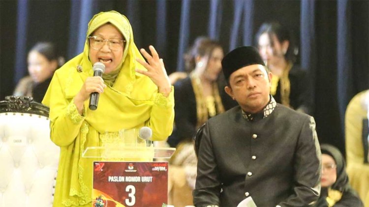 Risma-Gus Hans Unggul Polling Debat, Lewati Khofifah-Emil 