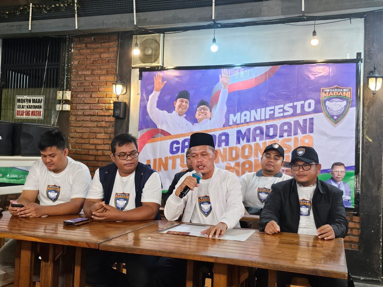 Yakin Dapat Mewujudkan Visi Adil untuk Semua, Garda Madani Dukung AMIN di Pemilu 2024