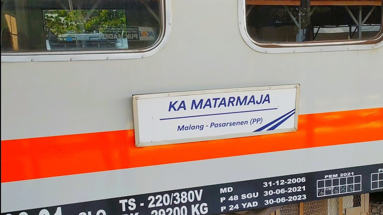 Harga Tiket Kereta Api Matarmaja Jakarta-Malang Jelang Libur Natal 2024, Buruan Beli sebelum Kehabisan!