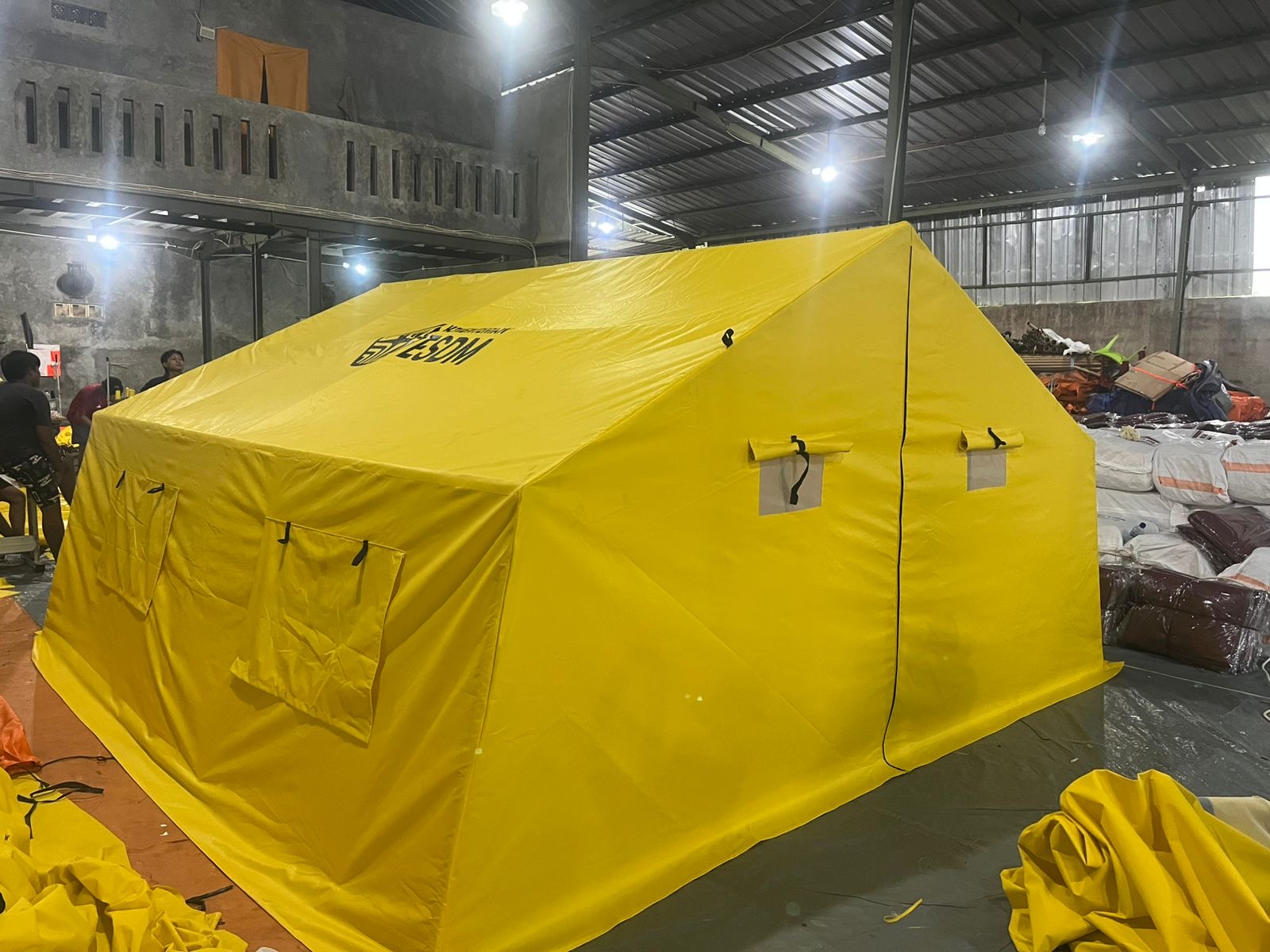 ESDM Kirim 120 Tenda Darurat untuk Pengungsi Bencana di Tapanuli Selatan, Dari 250 Tenda yang Dijanjikan