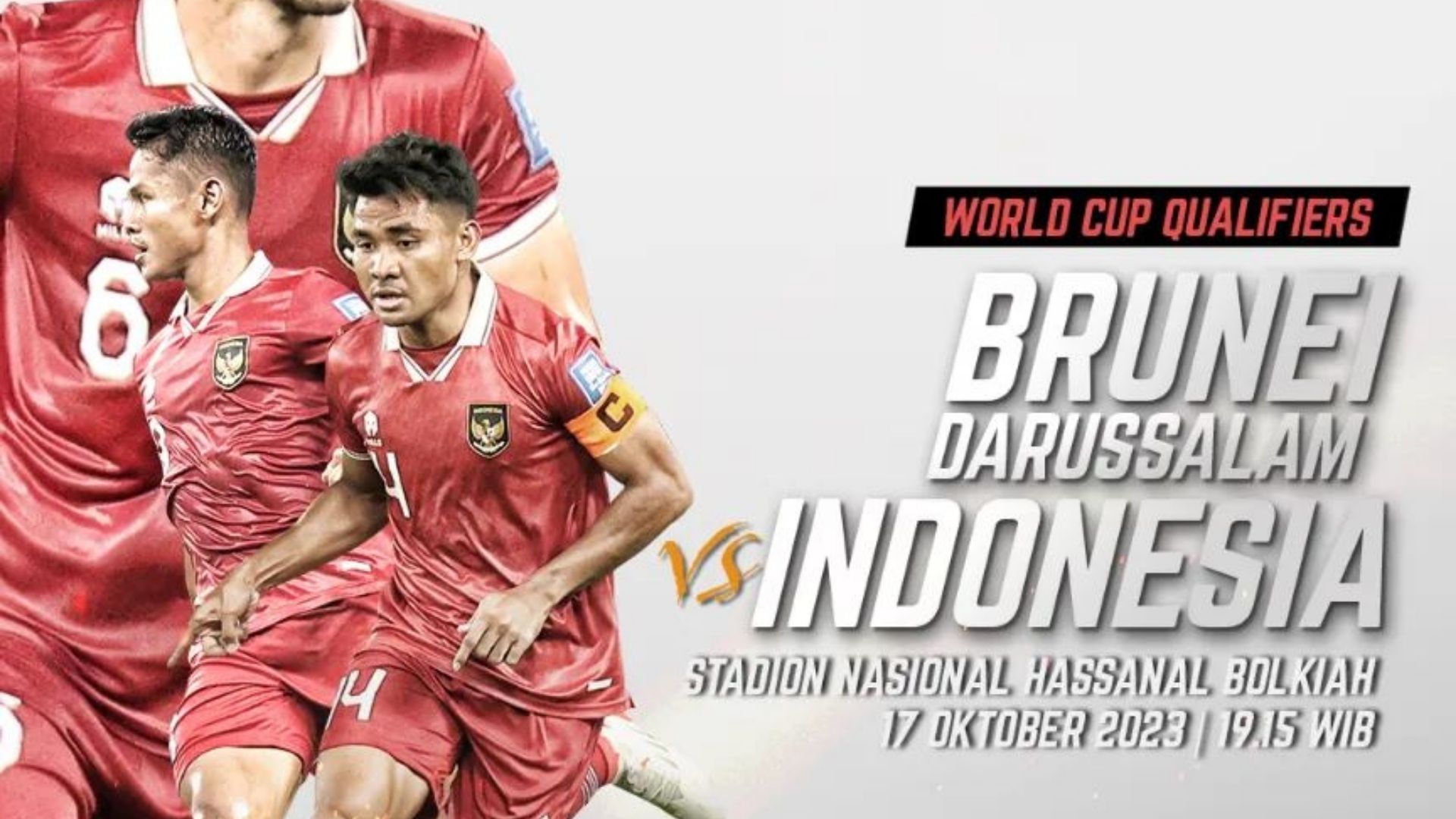Link Nonton Live Streaming Brunei Darussalam vs Indonesia di Kualifikasi Piala Dunia 2026