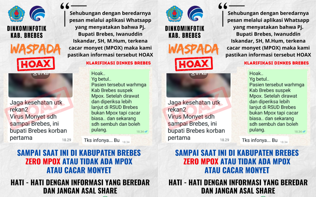 Terungkap Fakta Isu Pj Bupati Brebes Suspek Mpox, Dinkes Beri Penjelasan