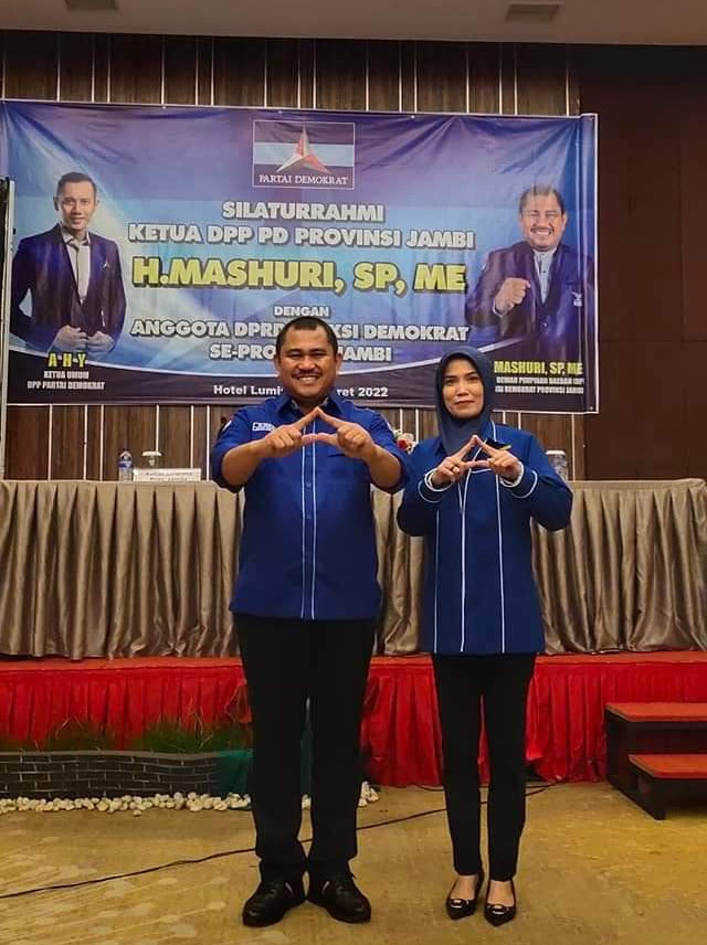 Wildawati SH Hadiri Konsolidasi dan Halal Bihalal DPD Partai Demokrat Jambi