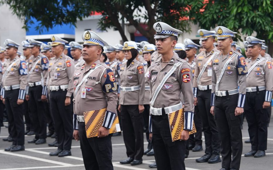 Sukses Kawal Pengamanan Pilpres 2024, 86 Personel Korlantas Polri Dapat Penghargaan