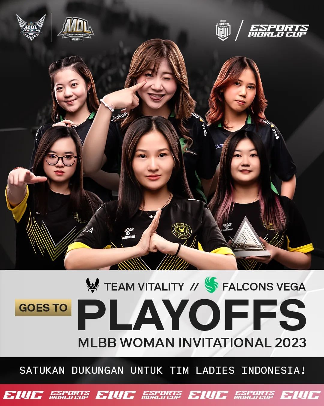 Tim Indonesia Tak Terkalahkan Pada Babak Grup MLBB Women's Invitational 2024!