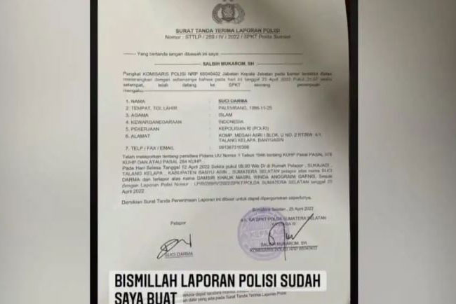 Dicemooh se-Indonesia, Selingkuhan DKM Ancam Polisikan Briptu Suci Darma