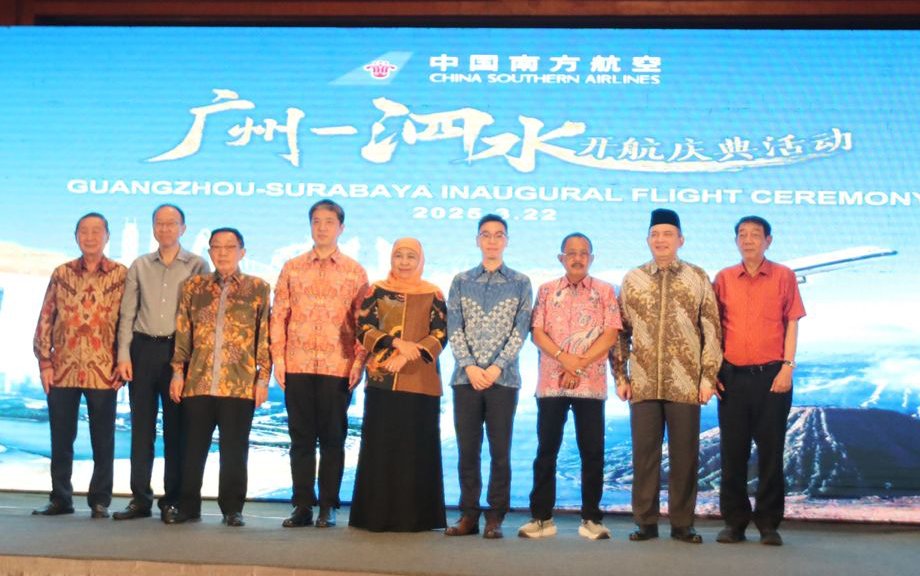 China Southern Airlines Resmikan Penerbangan Langsung Guangzhou-Surabaya, Perkuat Hubungan Bilateral