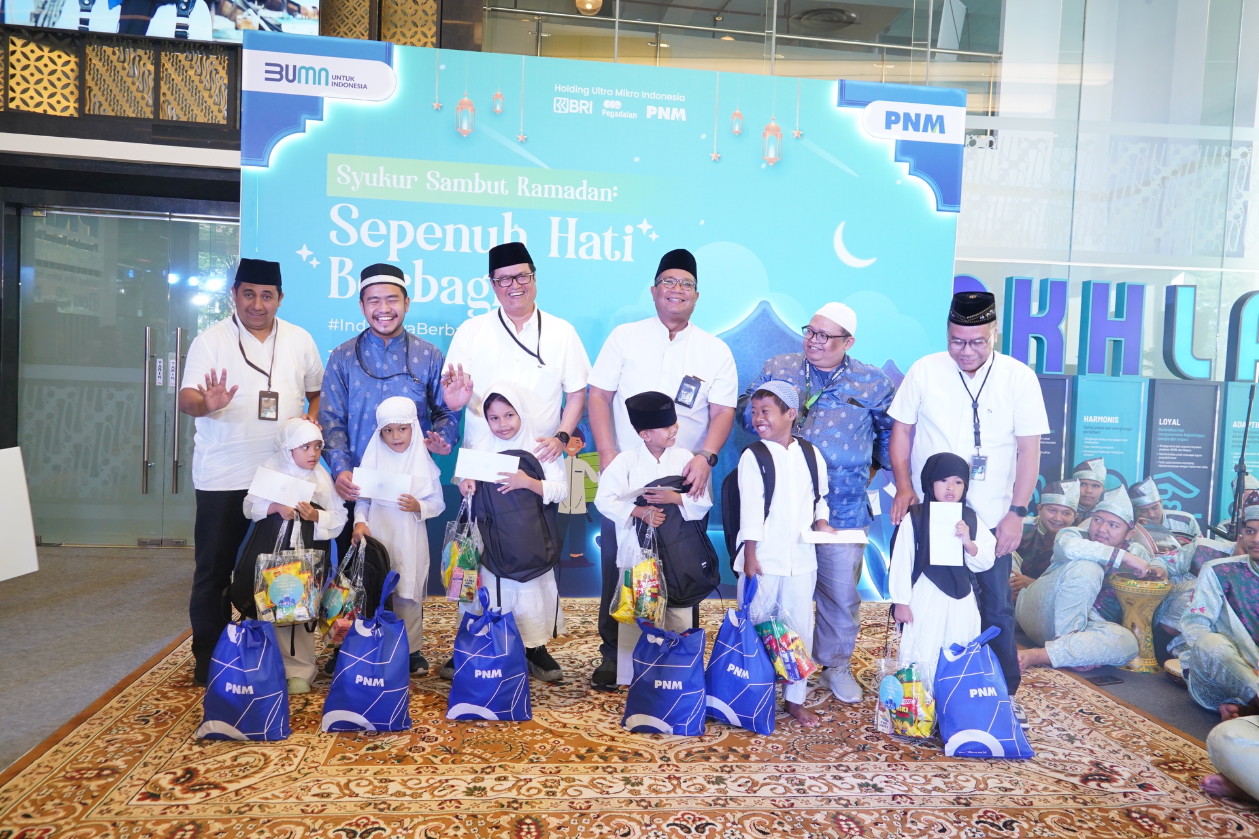Marhaban Ya Ramadan, PNM Silaturahmi dan Berbagi Kebahagiaan Bersama Anak Yatim