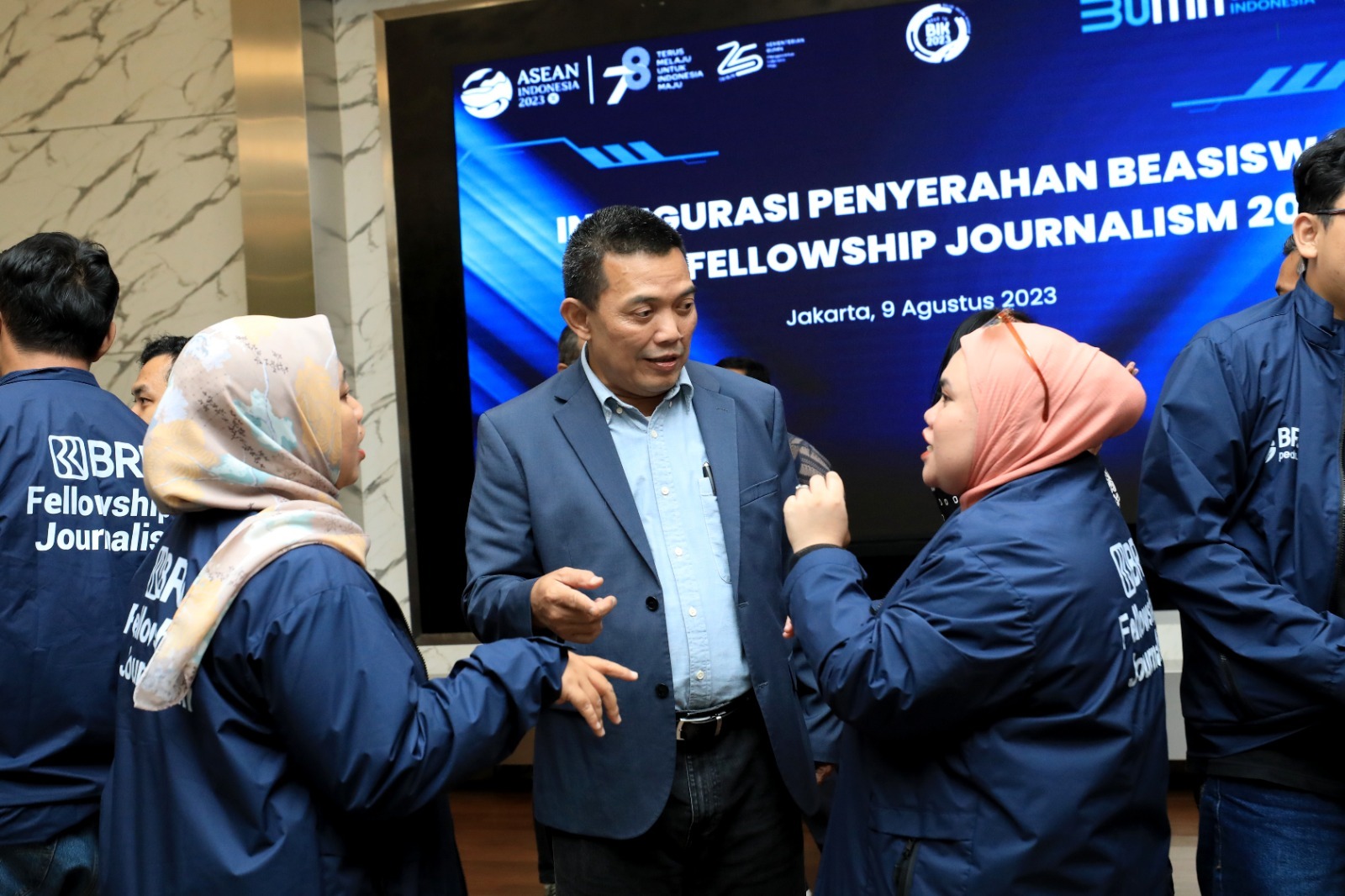 Inagurasi BRI Fellowship Journalism 2023, 45 Jurnalis Resmi Peroleh Beasiswa S2