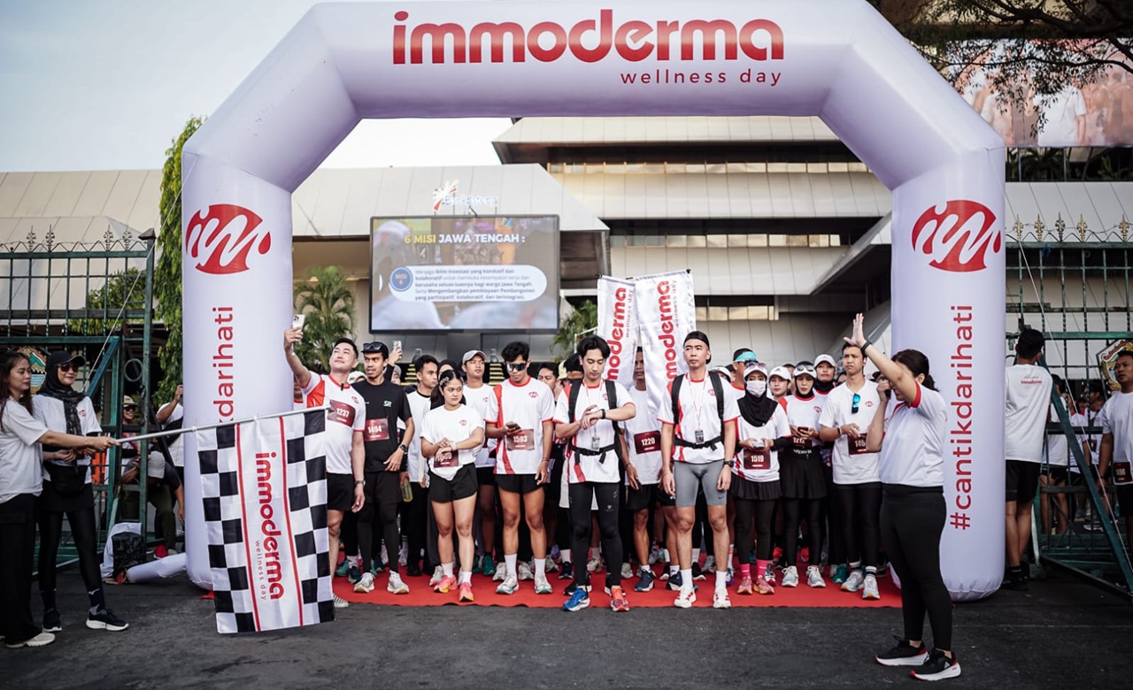 Immoderma Wellness Day 2025 Sukses Gaet 1.000 Peserta, Dorong Kesadaran Hidup Sehat dan Kulit Sehat