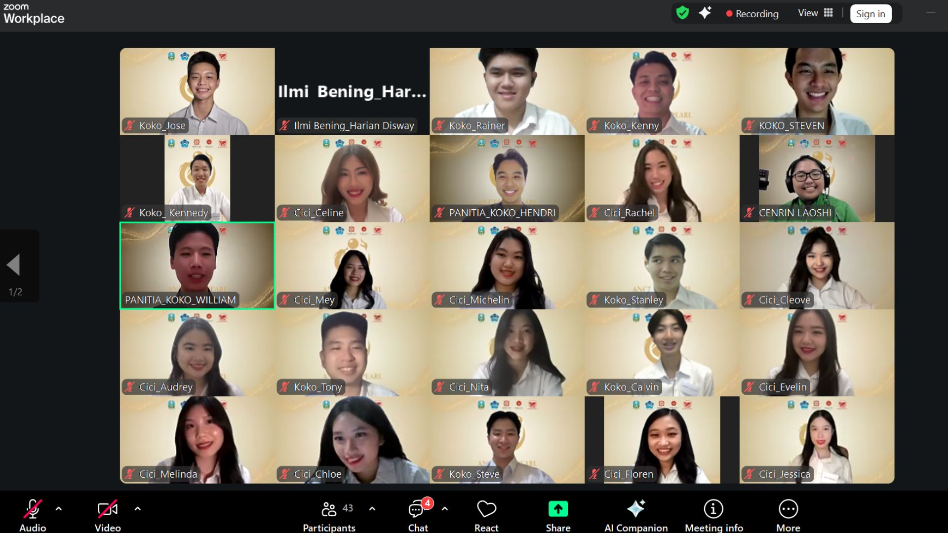 Peserta Koko Cici Jatim 2025 Ikuti Kelas Mandarin, Belajar Pinyin hingga Pelafalan