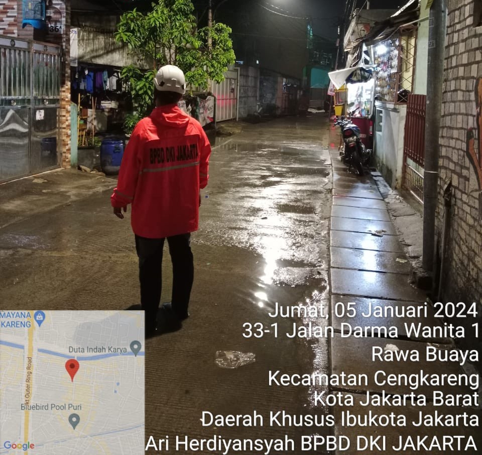 Hujan Deras Semalam Sebabkan Genangan Air di Jakarta, Ini Titiknya