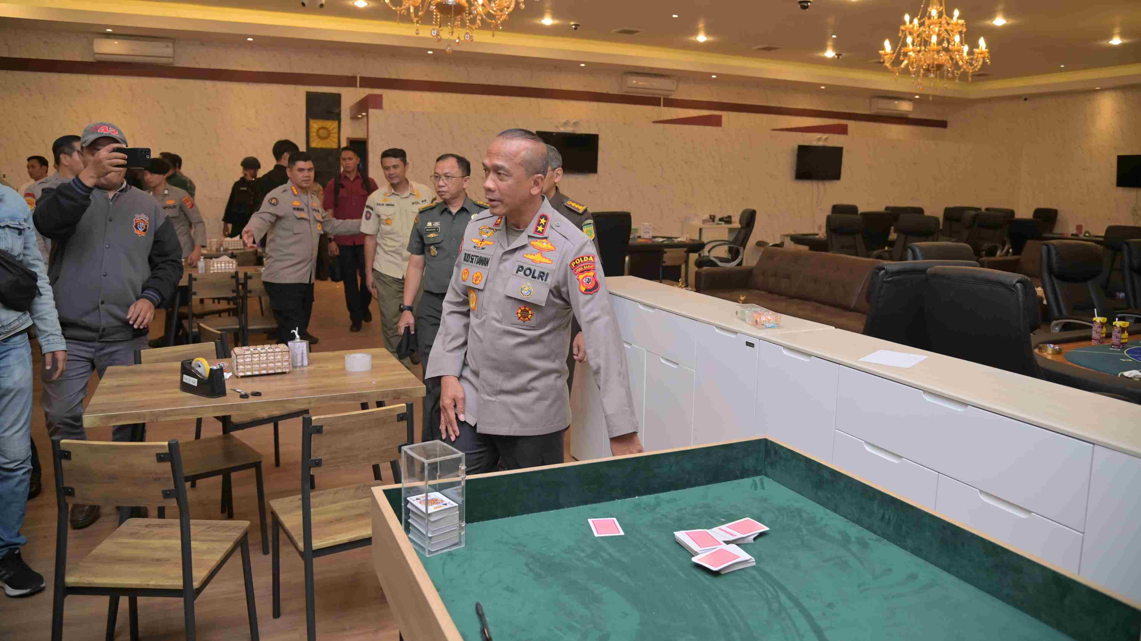 Terbongkarnya Kasino Berkedok Arena Futsal, Bukti Komitmen Polda Jabar Berantas Perjudian