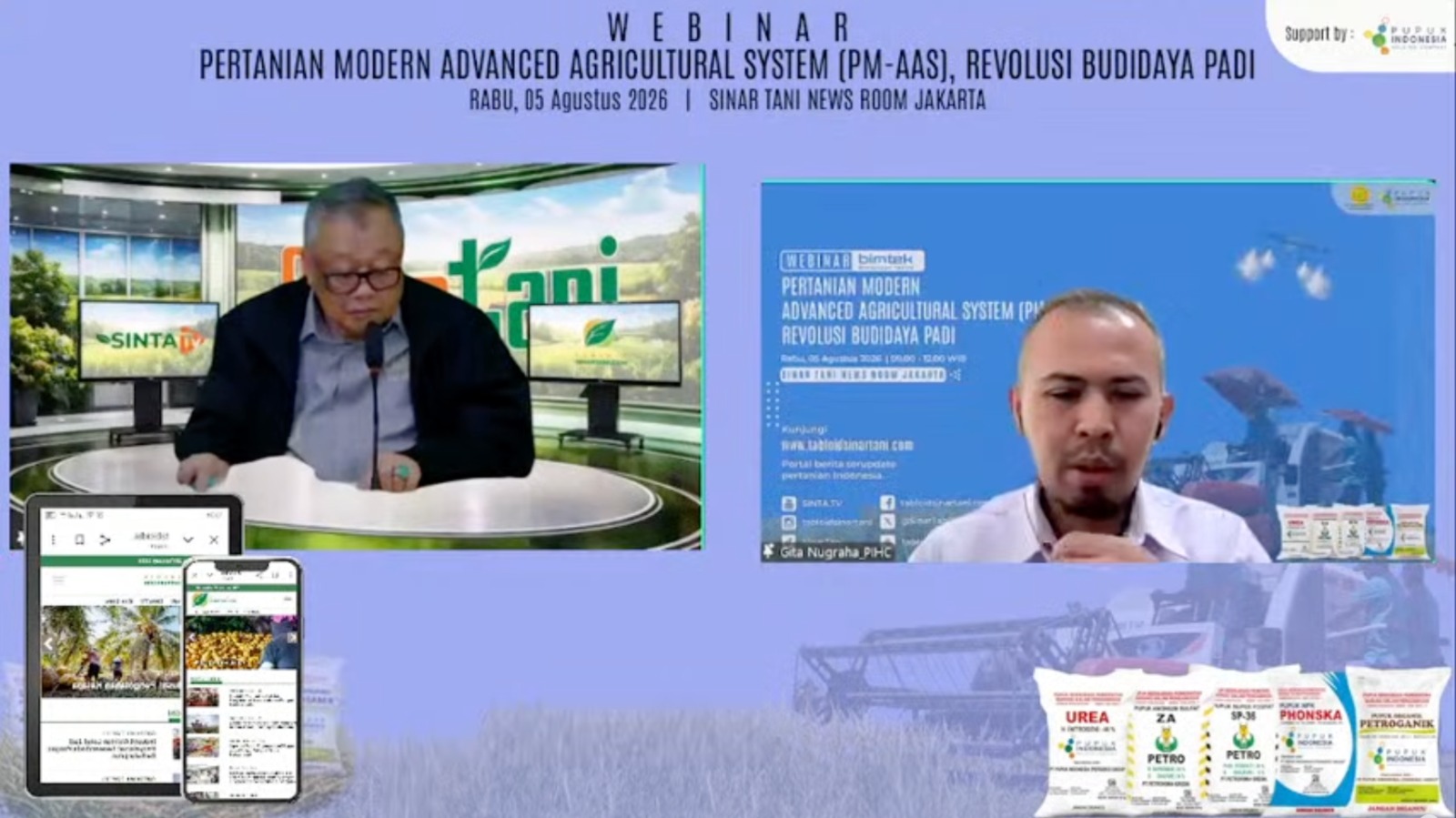 Kementan Canangkan Target 1 Juta Pertanian Modern, Pupuk Indonesia Siap Dukung