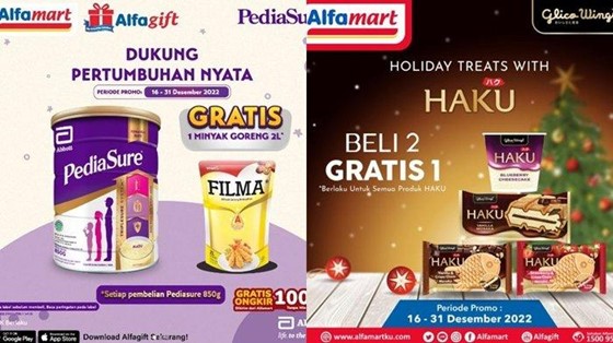 Daftar Lengkap Promo JSM Alfamart Hari Ini Sabtu 31 Desember 2023, Mulai dari Susu Anak sampai Minyak Goreng!