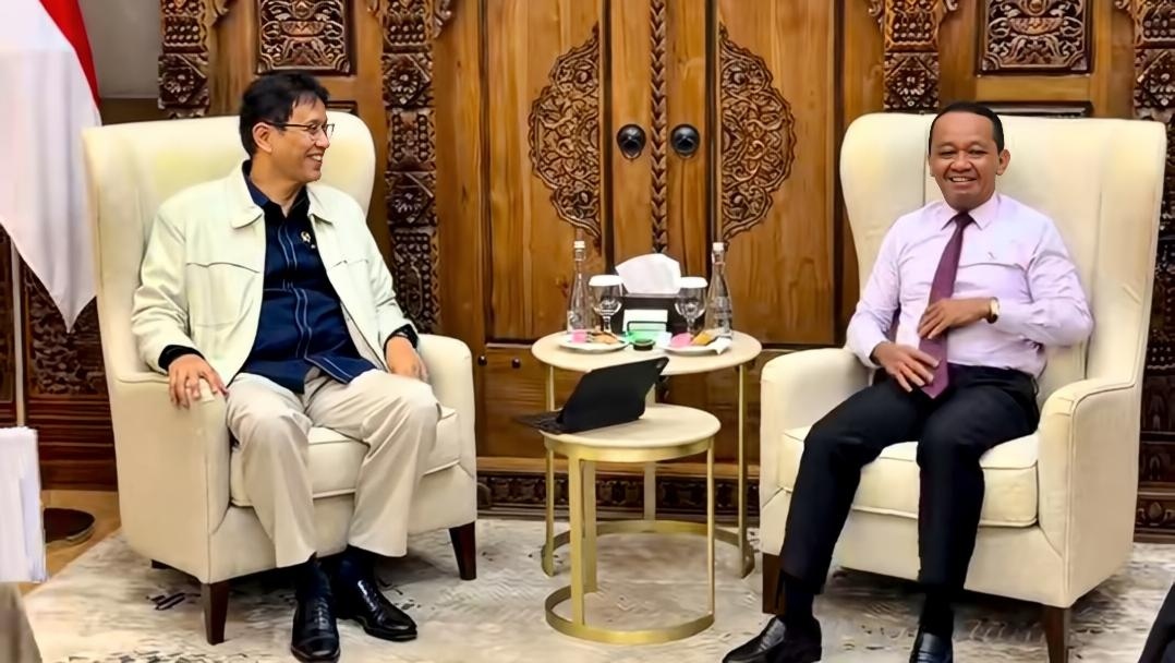 Purbaya Temui Bahlil, Ini Yang Dibahas