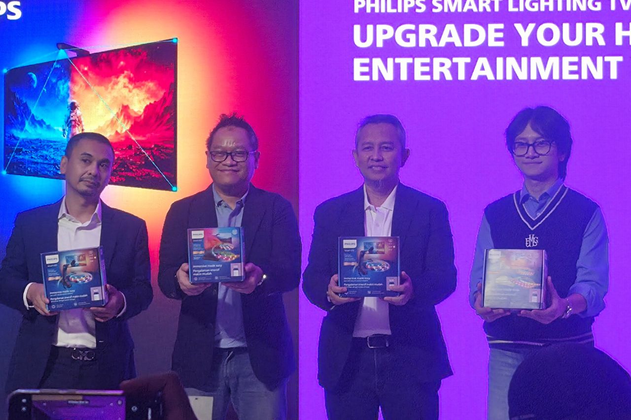 Philips Smart Lighting TV Sync Sulap Ruang Keluarga Jadi Bioskop Pribadi