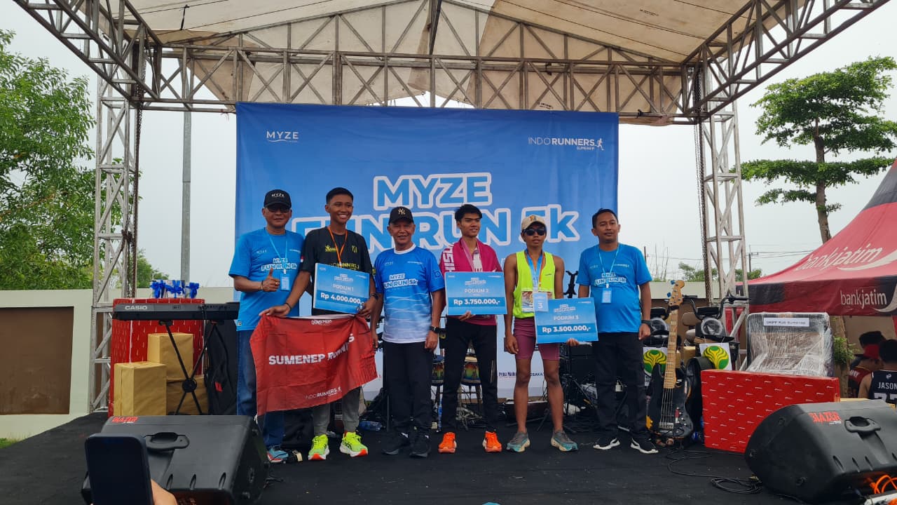 Rayakan Anniversary Pertama, MYZE Hotel Sumenep Gelar MYZE Fun Run 5K, Libatkan 500 Peserta dan Bazar UMKM Lokal