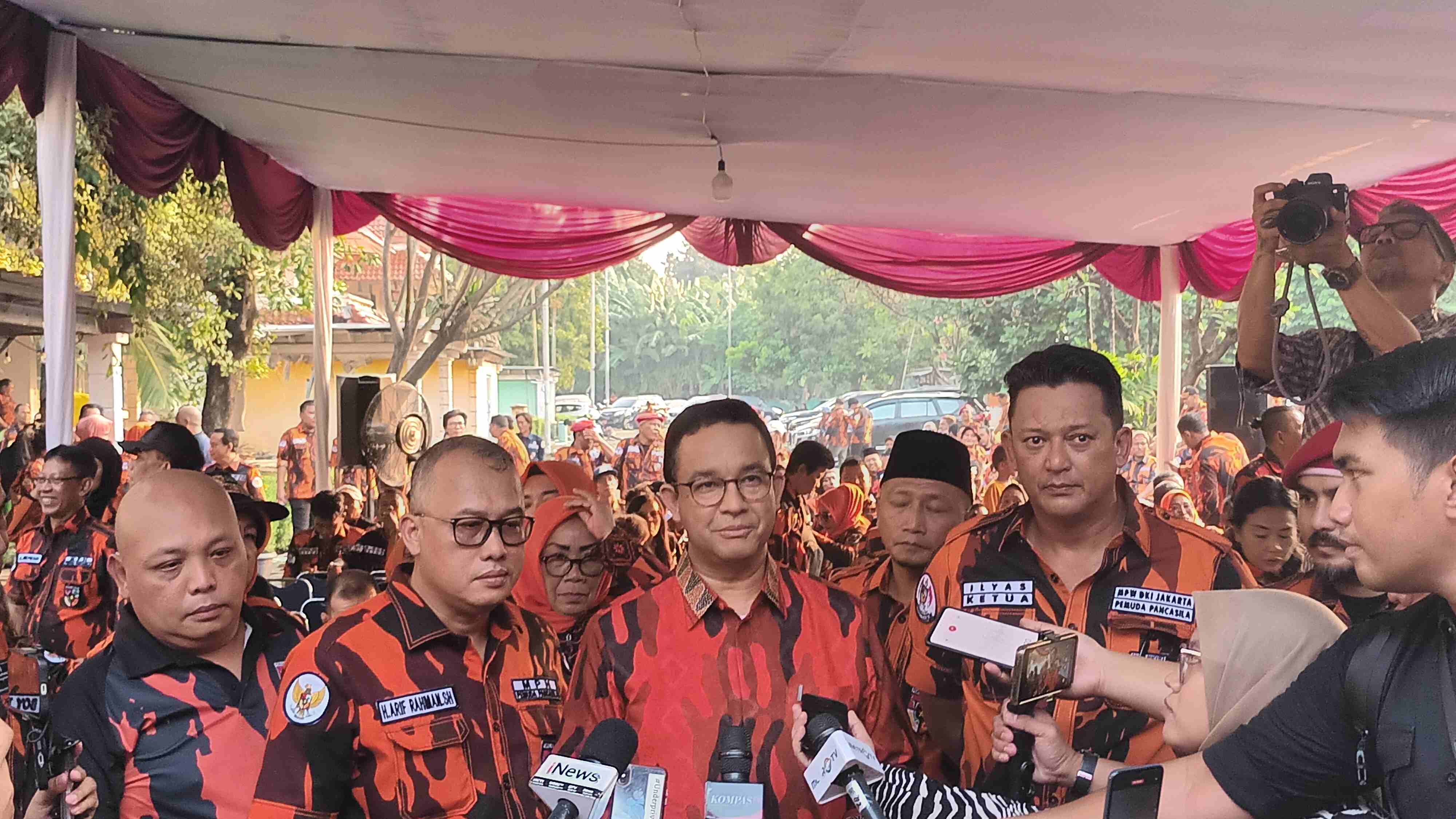 Jelang Pilkada Jakarta, Anies Perkuat Jaringan Dukungan dari Ormas Pemuda Pancasila