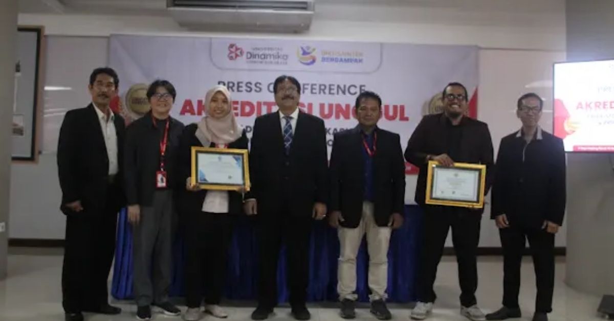 Prodi DKV dan SI Universitas Dinamika Raih Akreditasi Unggul