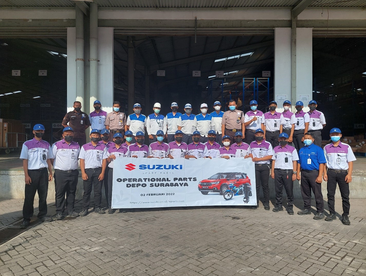 Jamin Ketersediaan Suku Cadang Resmi di Indonesia Timur, Suzuki Buka Depo di Surabaya