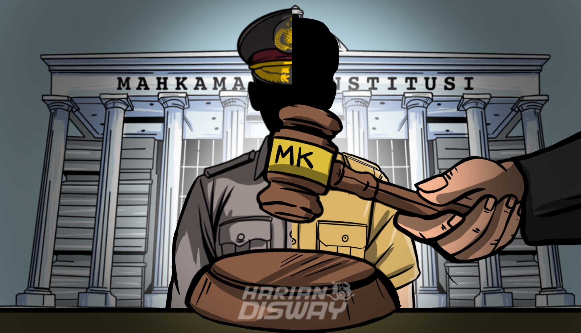 Transisi Jabatan Sipil yang Diemban Polisi