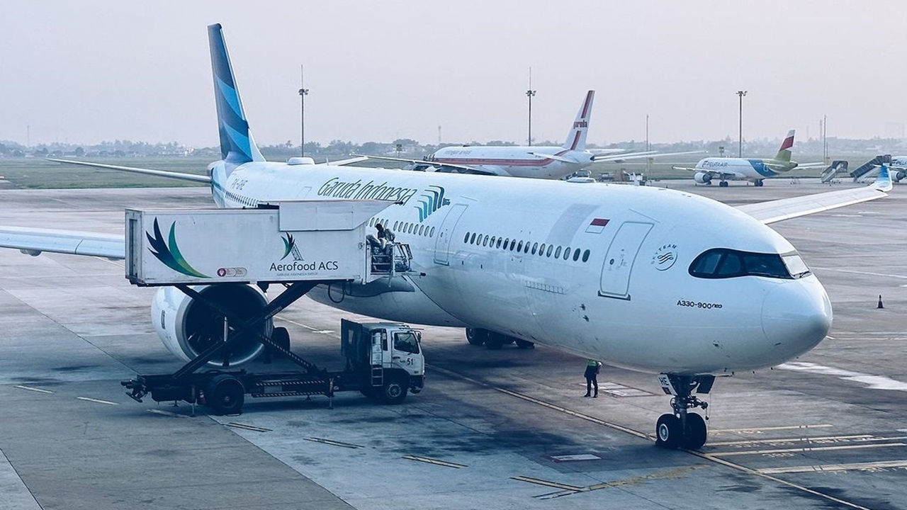 Imbas Letusan Gunung Lewotobi, Jadwal Penerbangan Pesawat Garuda Indonesia Rute Lombok-Jakarta Dibatalkan