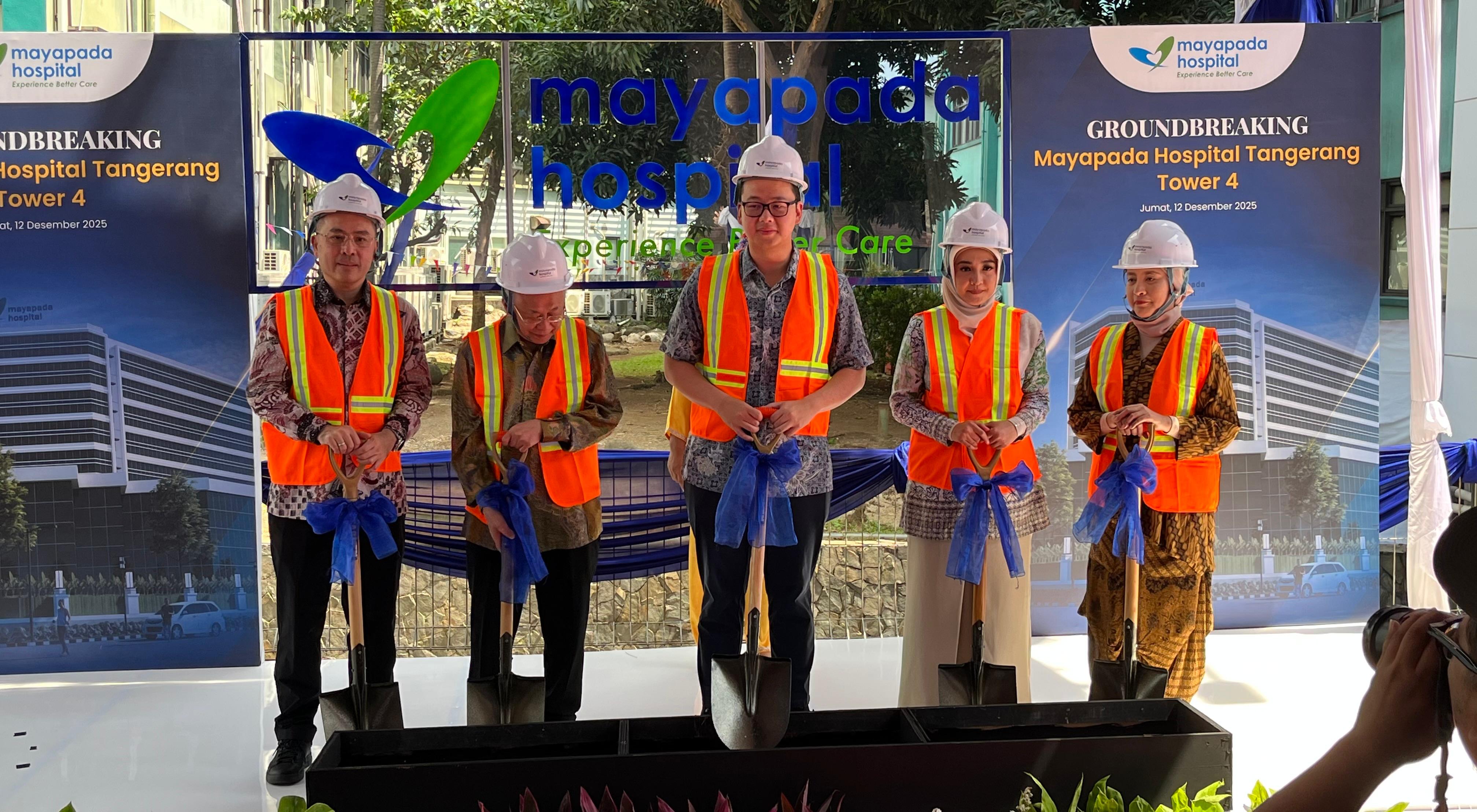 Perkuat Pusat Onkologi Terpadu dan Kedokteran Nuklir, Mayapada Hospital Tangerang Bangun Tower ke-4