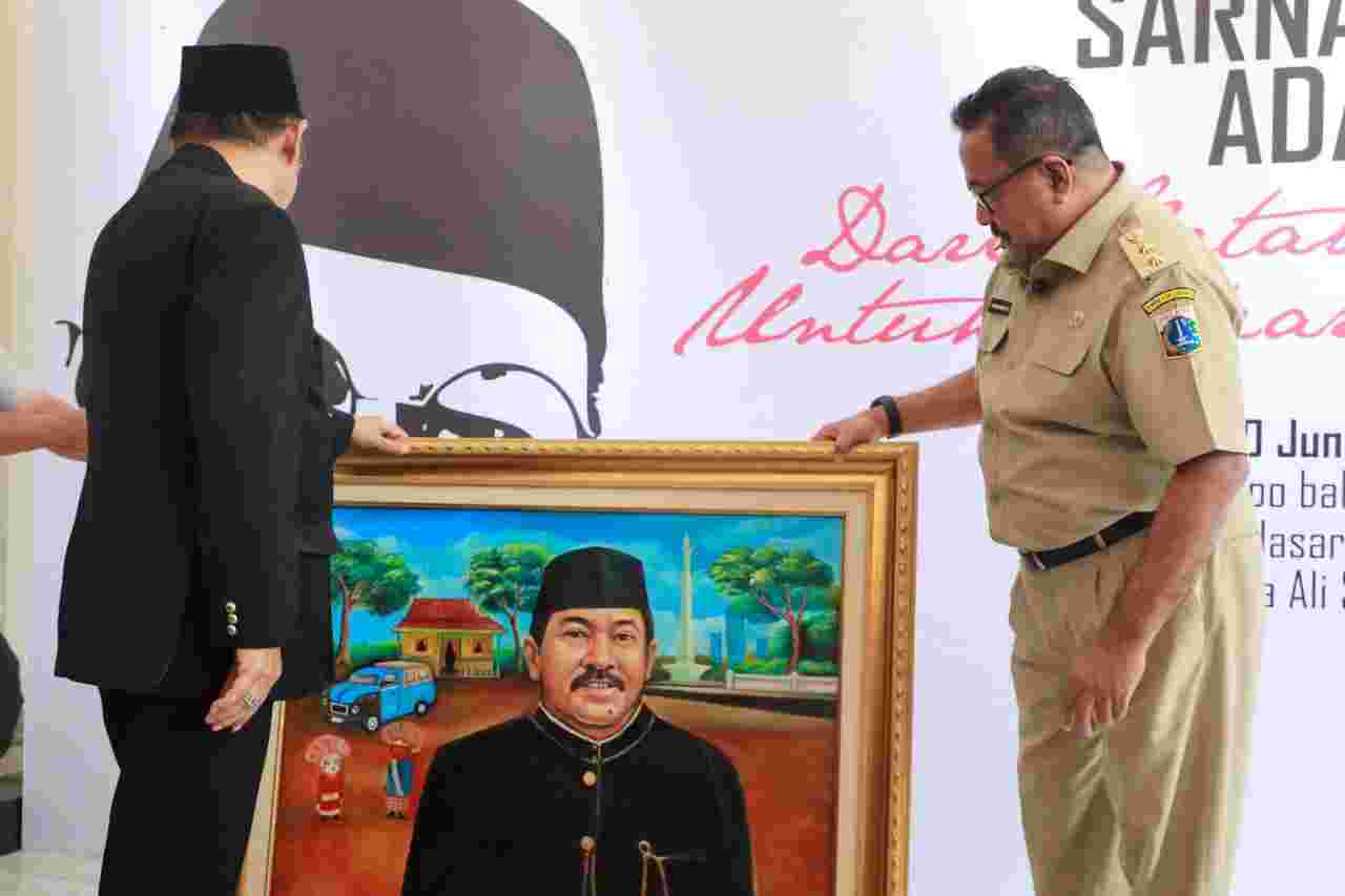 Meriahkan HUT ke-498 Jakarta, Pemprov Hadirkan Pameran Lukisan Karya Anak Betawi