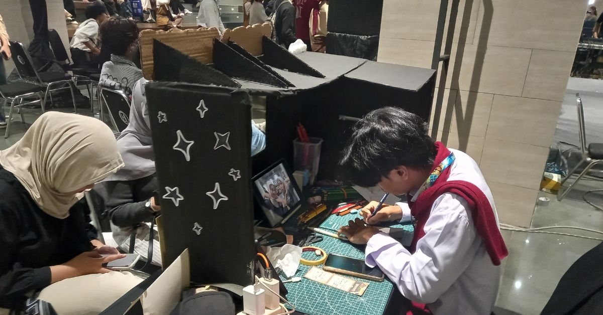 Pameran Galasteria 2026 Jadi Ajang Unjuk Karya, Sketsa Manga Chibi Mencuri Perhatian