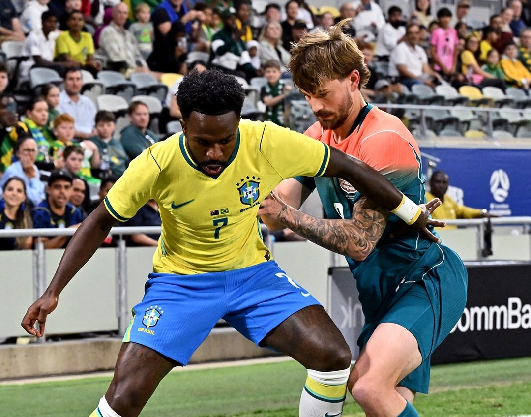 Australia vs Brasil 1-1: Rayan Selamatkan Selecao di Menit Akhir