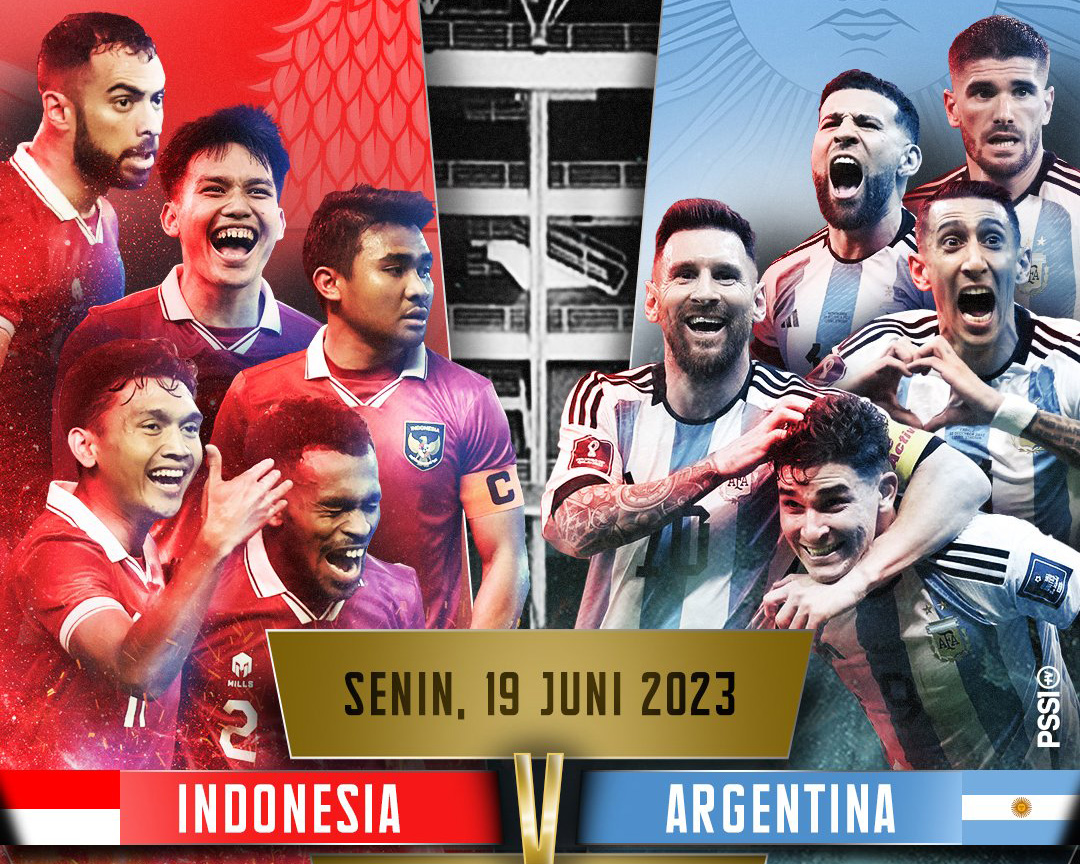 Hari Pertama Penjualan Tiket Indonesia vs Argentina, Ludes Dalam Hitungan Menit