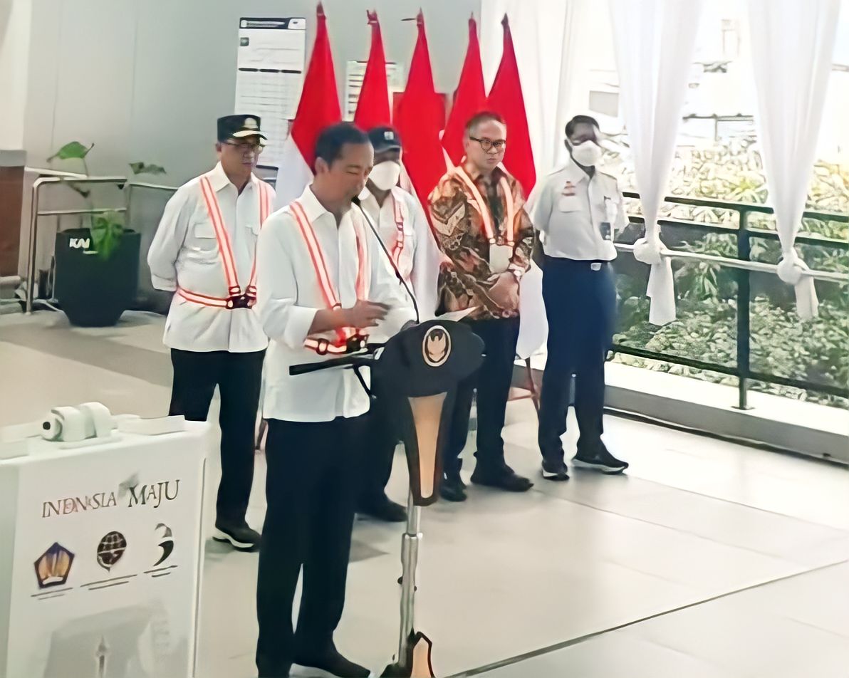 Jokowi Resmikan Pengembangan Tahap I Stasiun Manggarai, Sebut Integrasi Transportasi Akan Semakin Baik