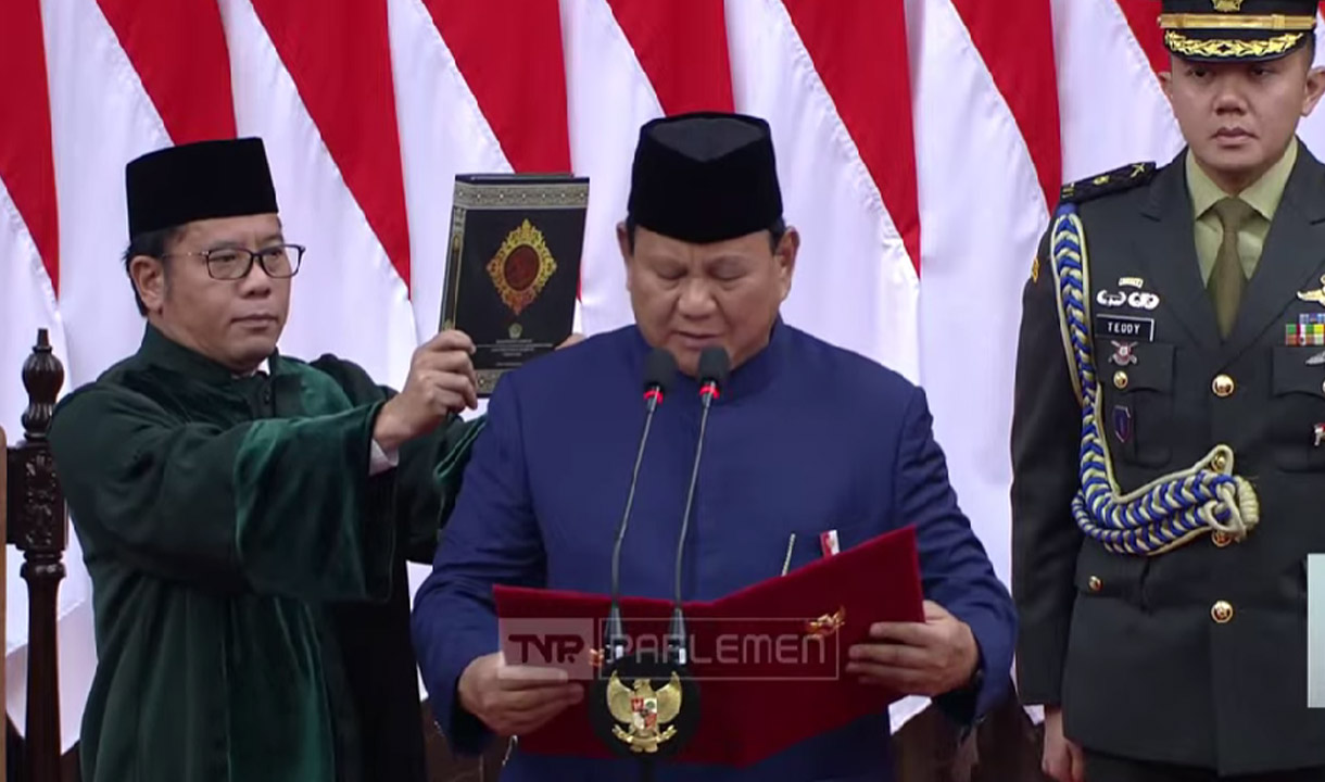 Prabowo-Gibran Resmi Jadi Presiden dan Wakil Presiden 2024-2029