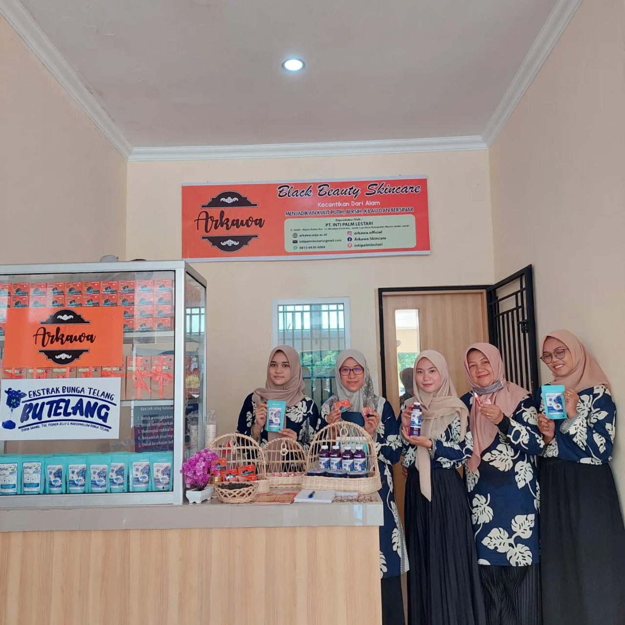 Rangkaian Arkawa Black Beauty Skincare Jadi Produk Unggulan Jambi