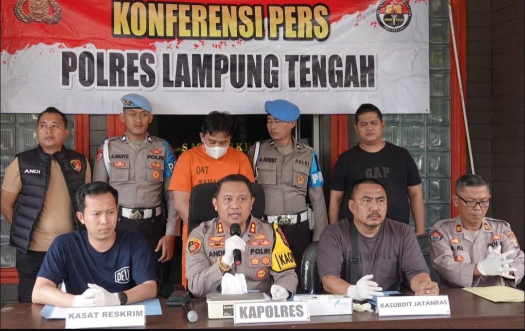 Tembak Warga di Acara Pernikahan, Polisi Sita 4 Senjata Api Ilegal Milik Anggota DPRD Lampung Tengah