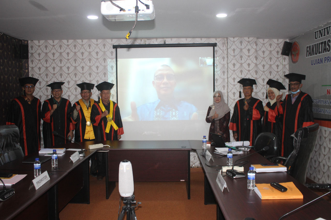 Ermaini Raih Nilai A, Dalam Ujian Promosi Doktor Ekonomi FEB-Unja