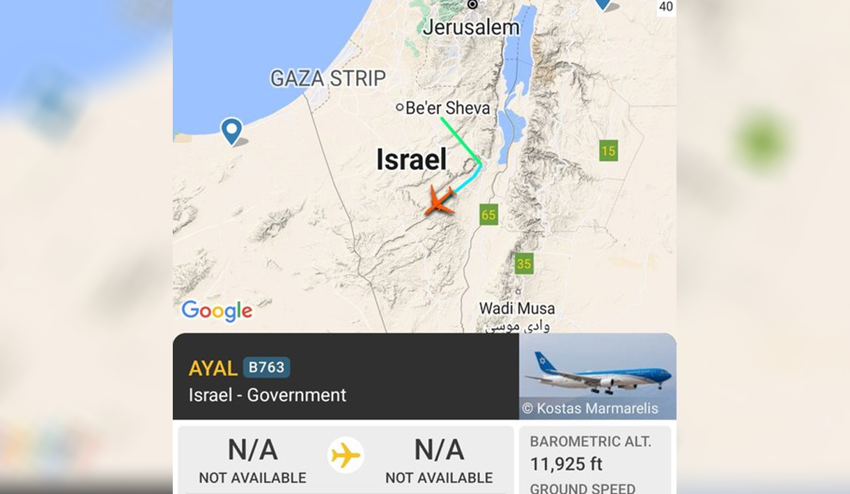 Warga dan Pemerintah Israel Kabur, Netanyahu Beserta Kabinet Gunakan Pesawat Pemerintahan dari Beer Shiva