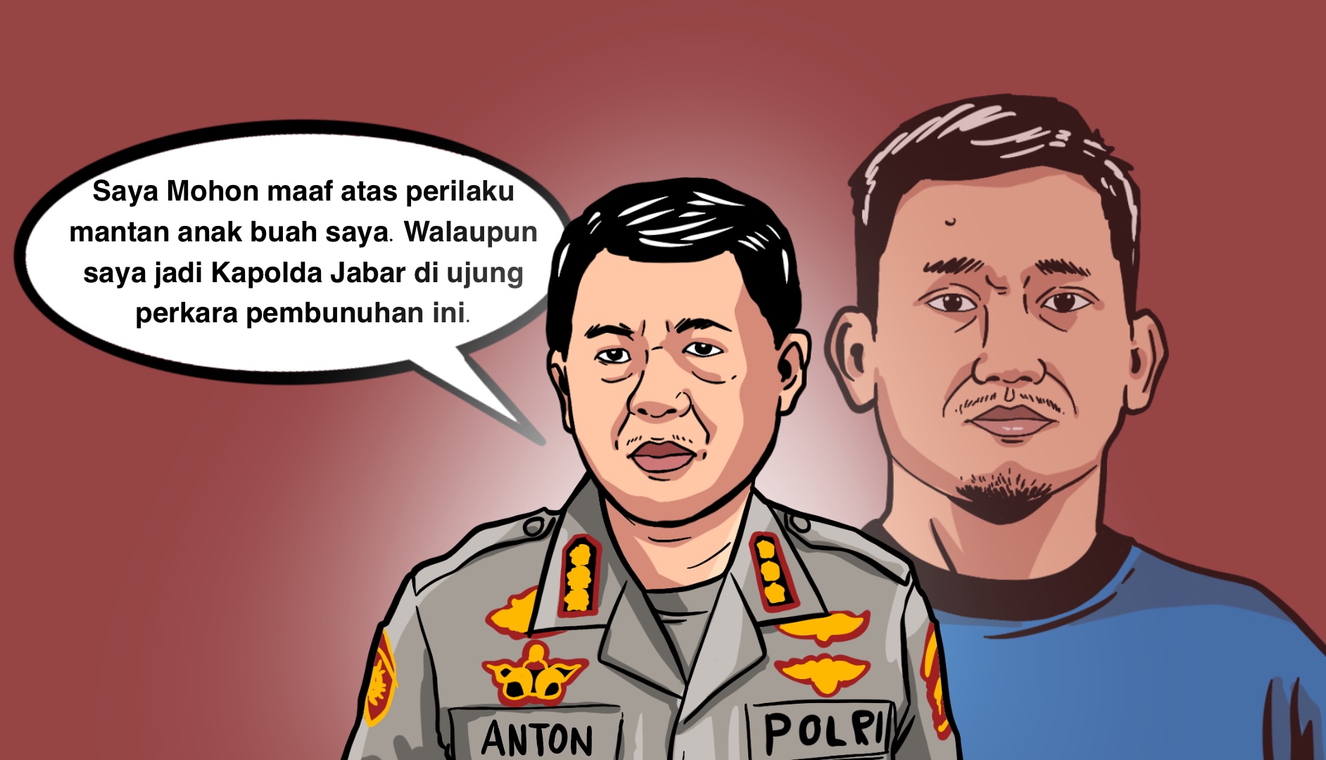 Efek Minta Maaf Mantan Kapolda Jabar