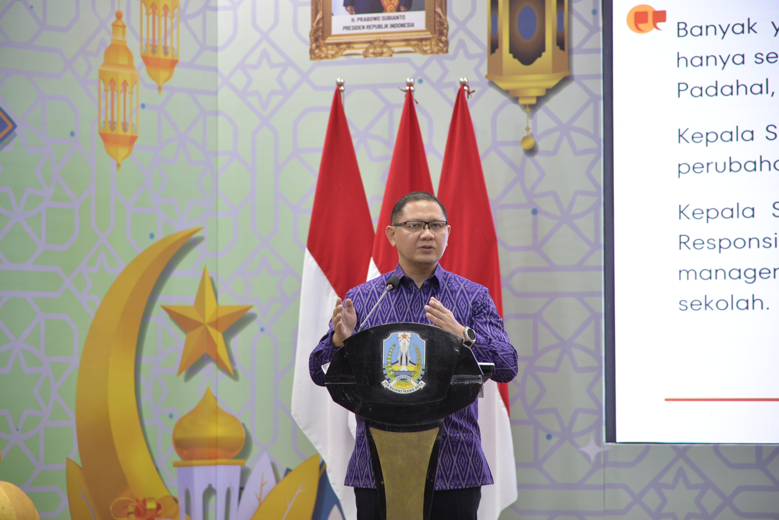 Hardiknas 2026: Kadindik Jatim Tekankan Sinergi Lintas Sektor demi Pemerataan