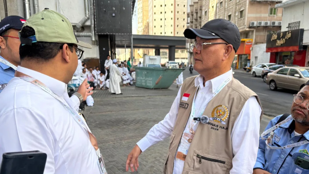 Kepala BP Haji Temui Komisi VIII di Tenda Mina, Ini yang Dibahas!