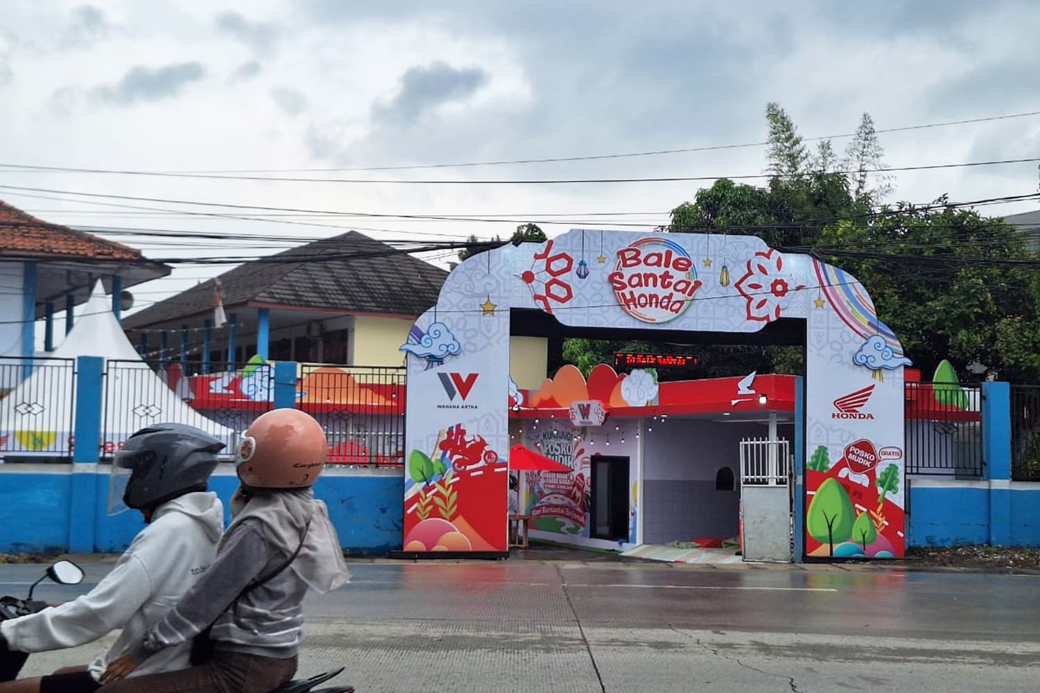 Ada Beragam Fasilitas, Bale Santai Honda dan AHASS Siaga Siap Temani Pemudik