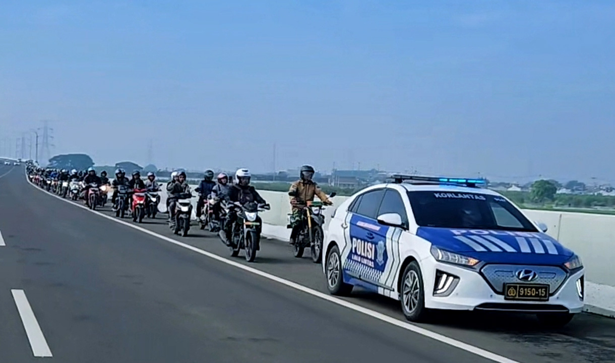 Tol Cibitung-Tanjung Priok Dibuka Untuk Sepeda Motor Dampak Banjir Bekasi