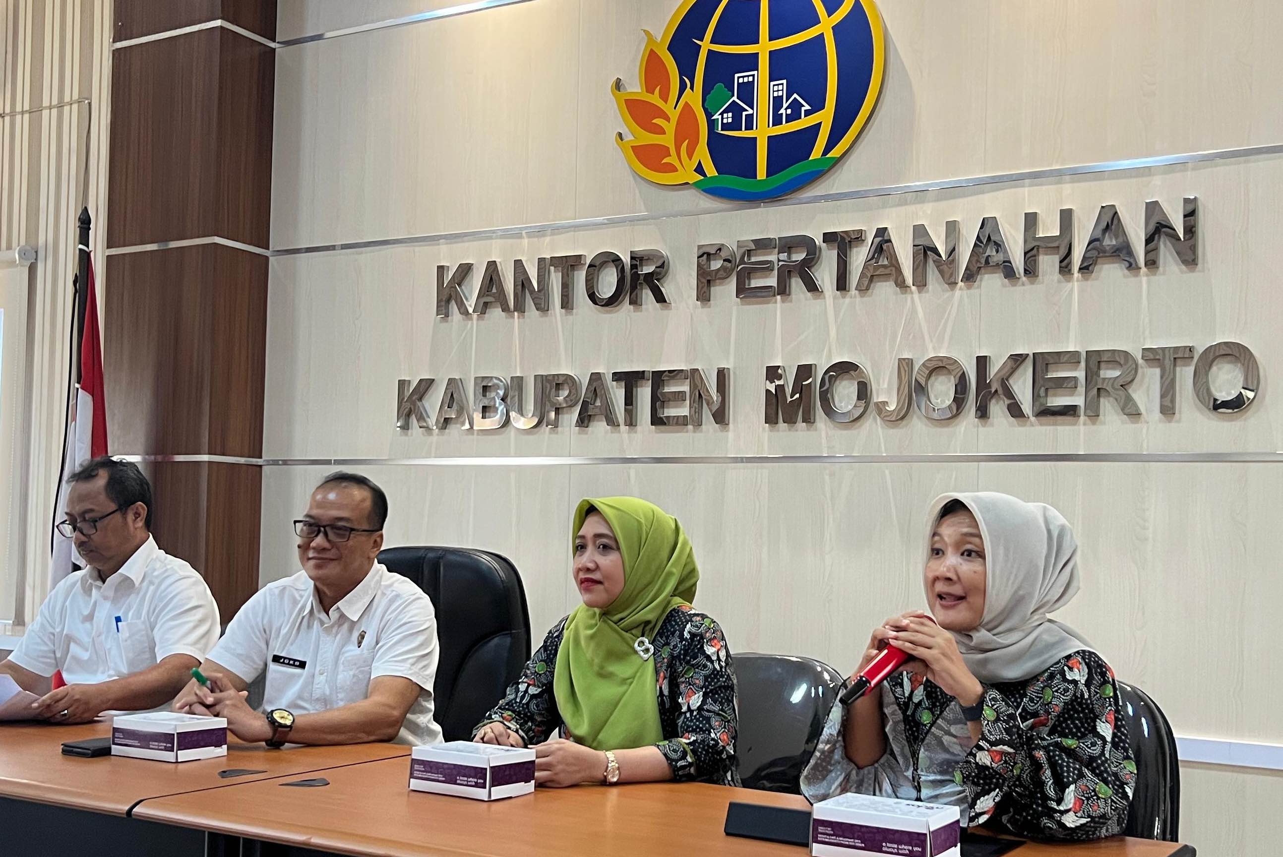 Kantah ATR/BPN Mojokerto Targetkan Pengurusan Hak 3.000 Obyek Tanah Wakaf Selesai Tahun Ini